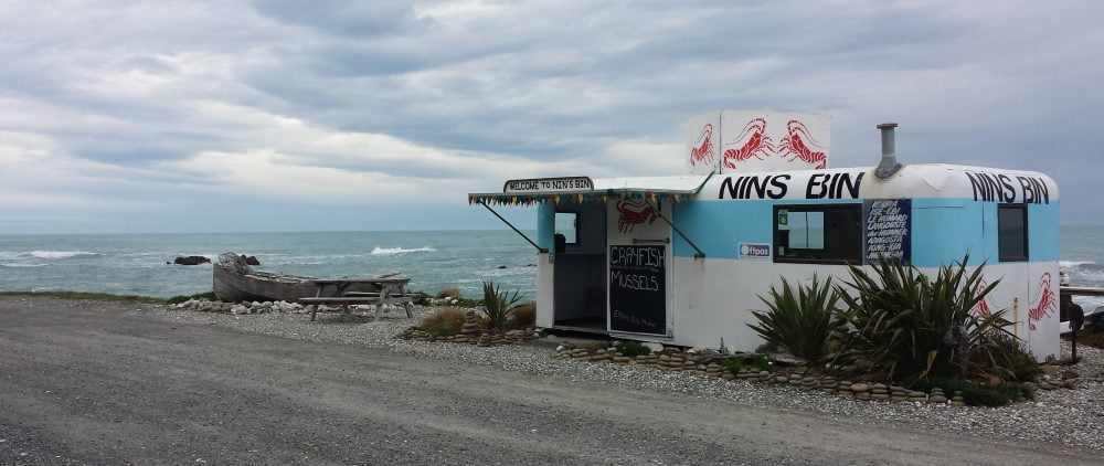 Il Nins Bin, Kaikoura (Nuova Zelanda)