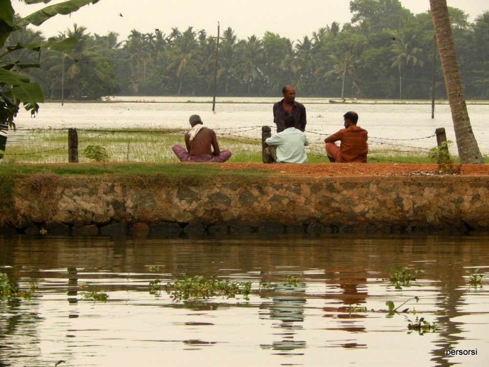 Le backwaters del Kerala